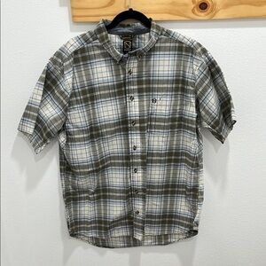 Men's Plaid Short Sleeve Shirt